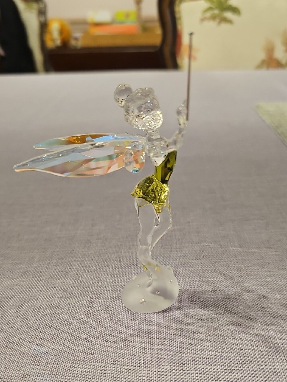 Swarovski Tinkerbell Figurine with Iridescent Wings - Picture 3 of 3